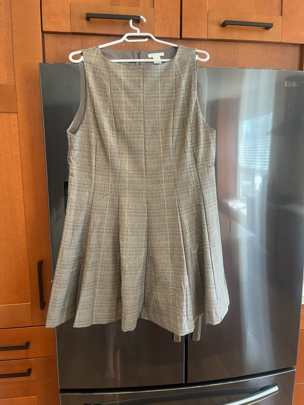 Plaid dress